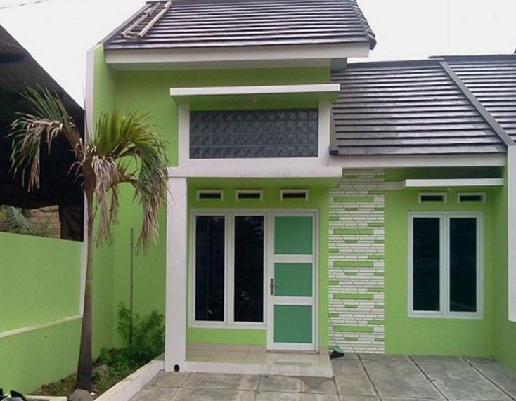 Download Contoh Cat Rumah Minimalis Warna Hijau Pics