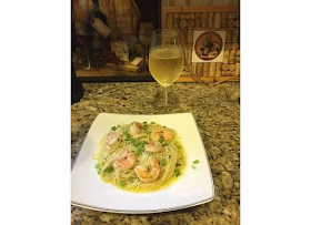 wine pairing with chenin blanc and shrimp scampi
