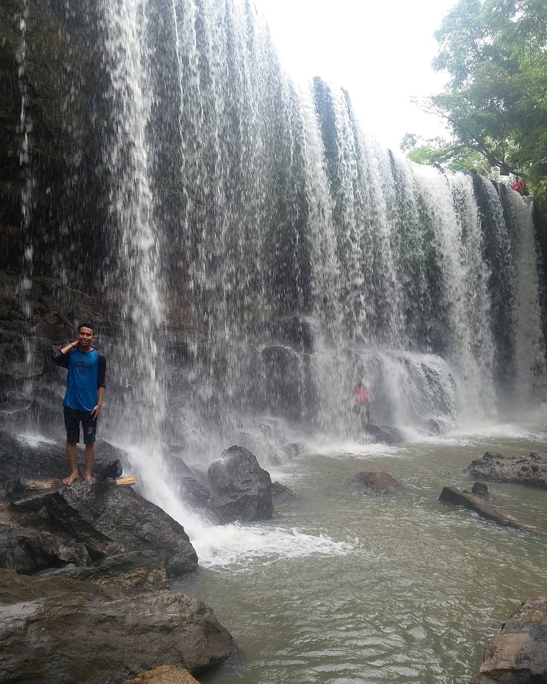 Indahnya Objek Wisata Air Terjun Temam Lubuklinggau Sumatera Selatan