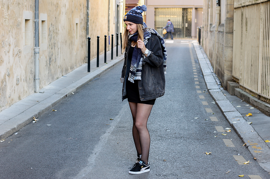 look robe écharpe look robe écharpe