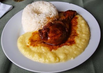 Pollo al Horno con Puré de papas