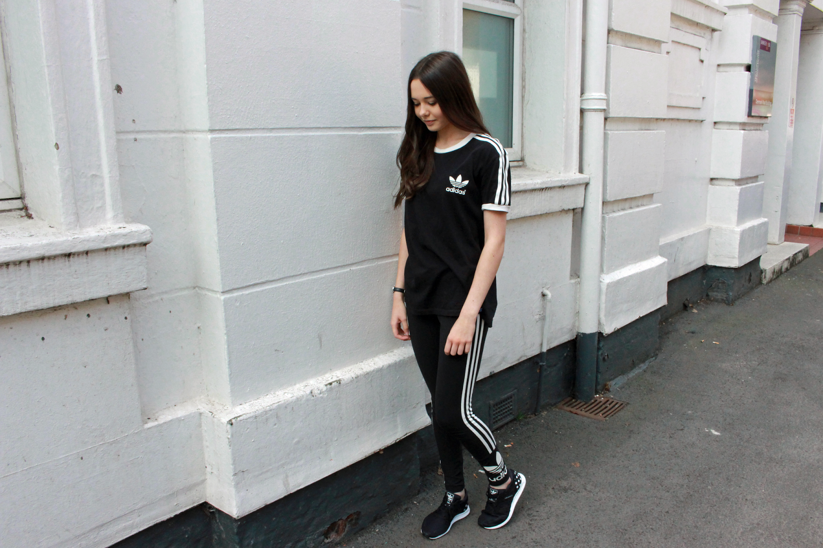 tinta pedazo También ADIDAS OOTD | Laurie Elle - Manchester Blogger