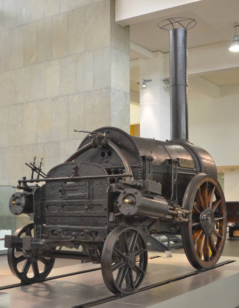 Just A Car Guy Robert Stephenson’s iconic steam Rocket is