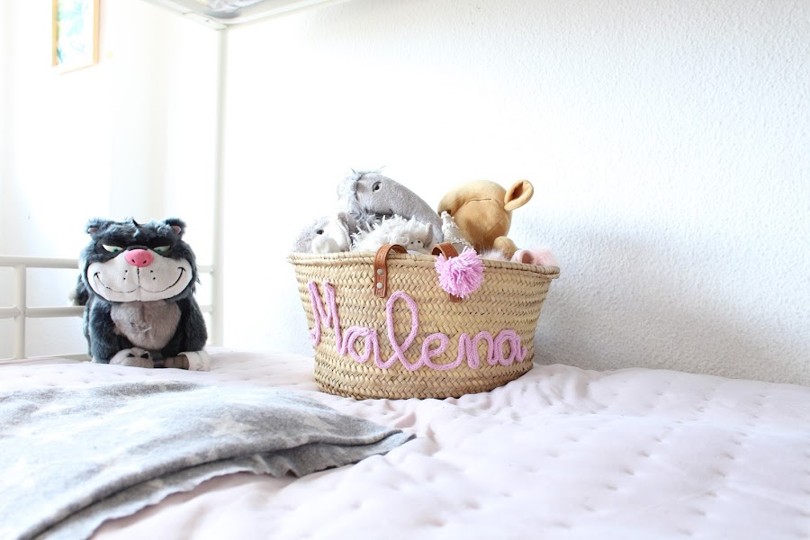 tutorial nombre en capazo con tricotin