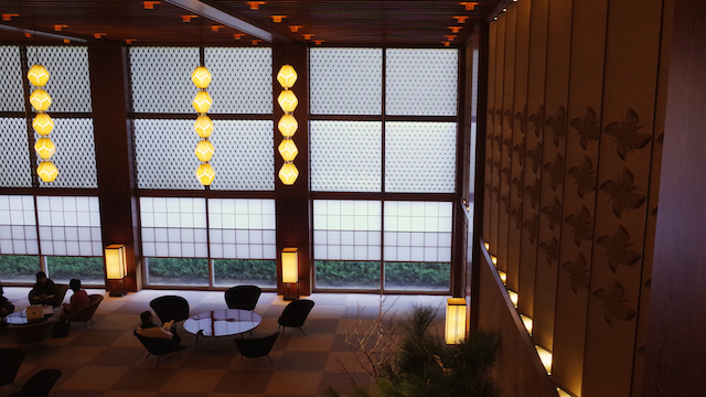 Lobby at Hotel Okura