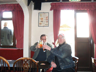 Cheers from The Plough and Harrow, Kinver