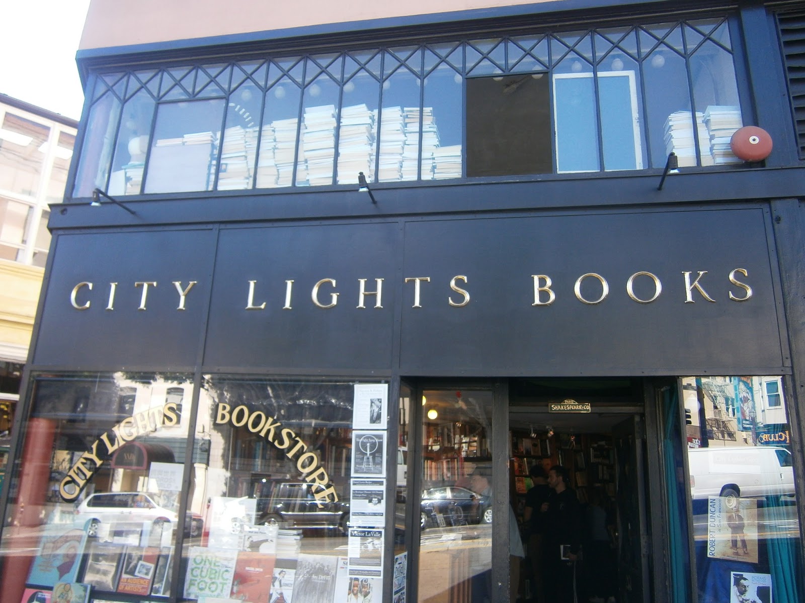 Adventures in Weseland Birthplace of the BeatsCity Lights Bookstore