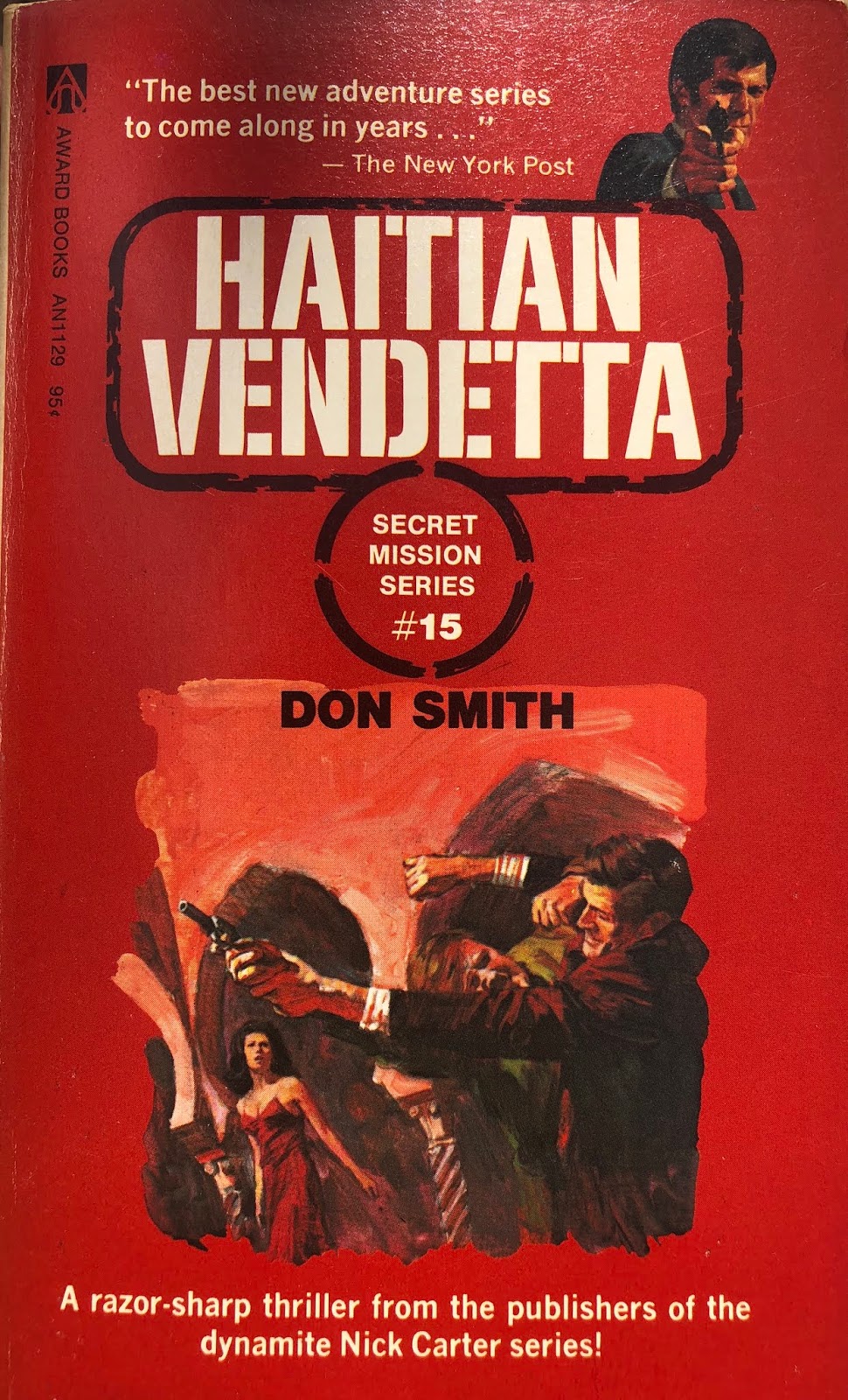 Don Smith’s "Secret Mission" paperback series spanned the decade ...