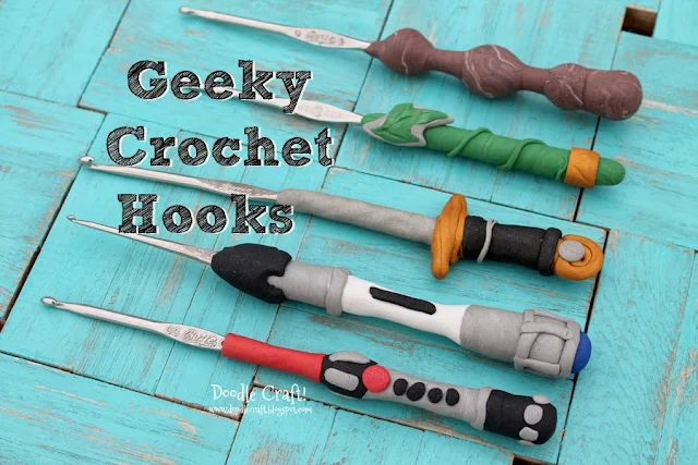 Geeky Crochet Hooks!