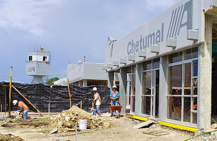 Constructora remodeladora del aeropuerto de Chetumal rehusa pagar IMSS a sus trabajadores