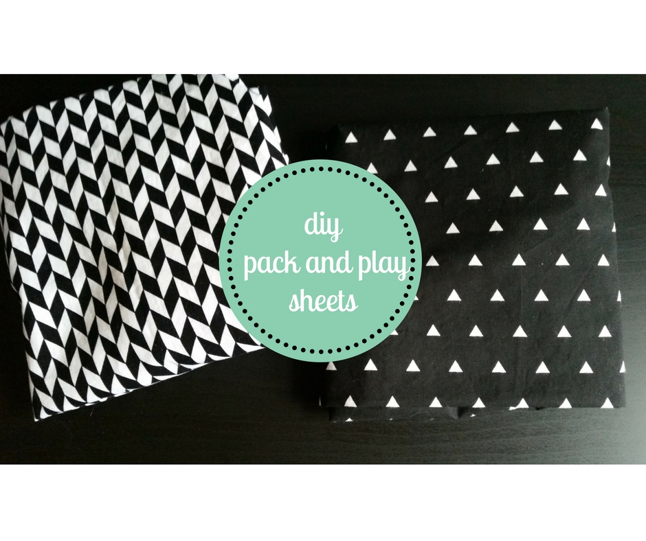 Sew Very Lovely DIY Pack and Play Sheets