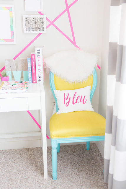 A SUPER GIRLY PASTEL WORK SPACE TOUR | Pastel Office Space | Home Office | Girly Home Office