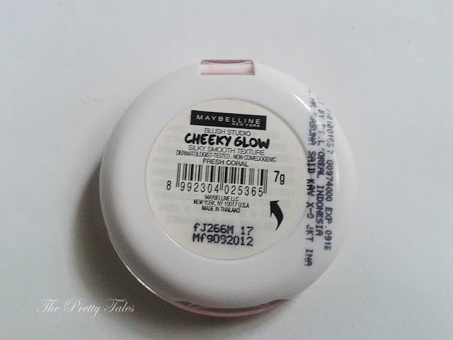 maybelline cheeky glow fresh coral review