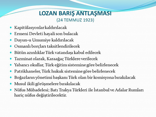 09 ARALIK 2018 CUMHURİYET PAZAR BULMACASI SAYI : 1706 - Sayfa 2 Lozan-antlasmasi-sartlari