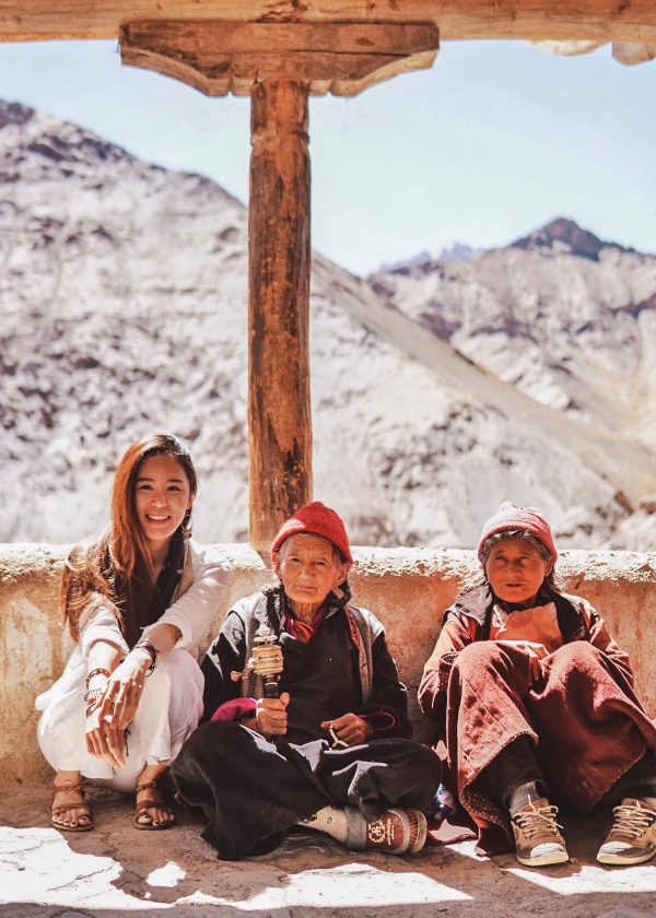 Ladakh Himalaya old women