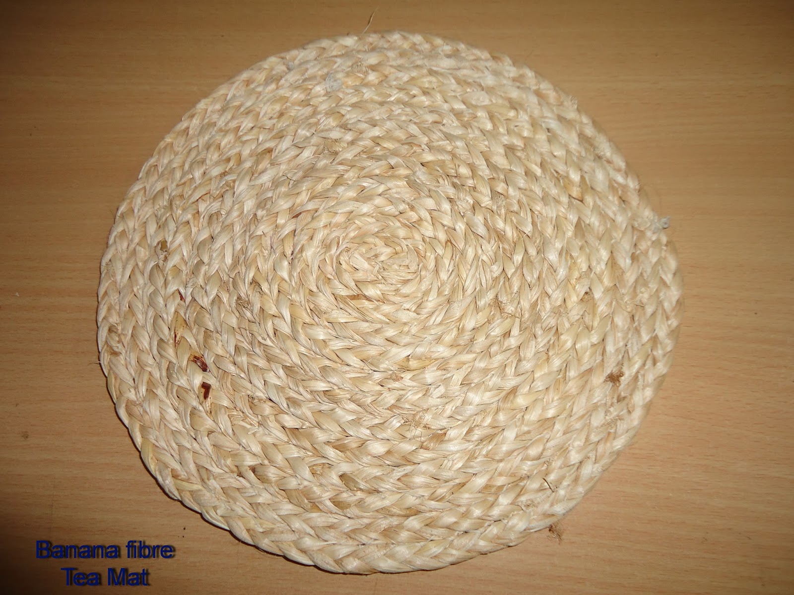Eco Green Unit: Banana fibre products