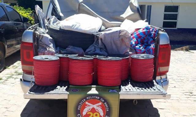Polícia apreende 750 kg de explosivos que seriam levados para Umburanas