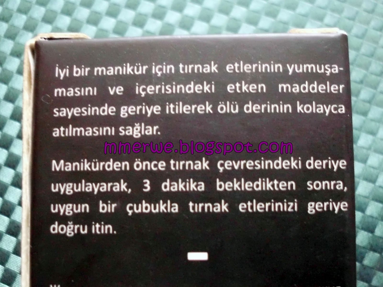 mmerwe Ürün İncelemesi Kalyon Tırnak Eti Temizleyici