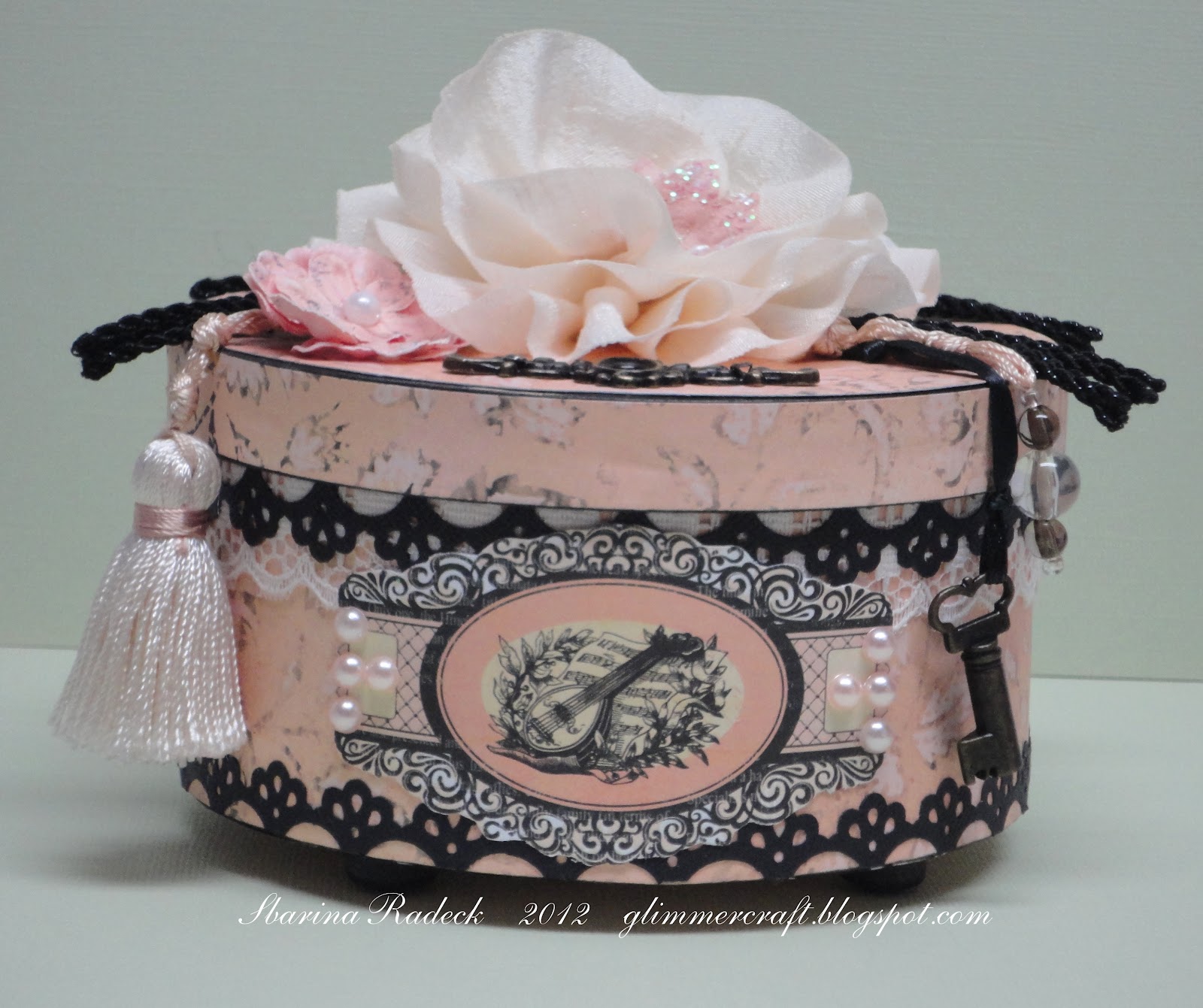 Vintage Keepsake Box Scrapbook Parade Class Aspiring to Creativity