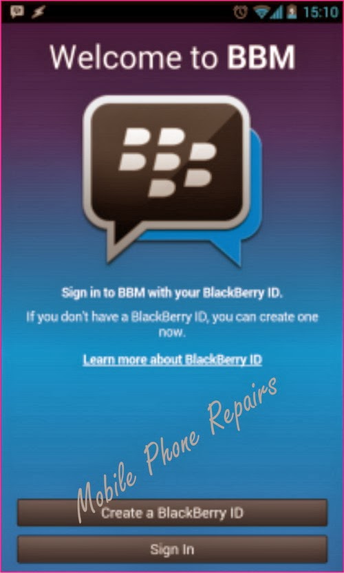 Cara mendaftar BlackBerry ID dari Situs Resmi Blackberry