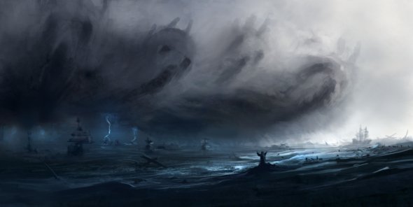 As ilustrações de ficção científica e fantasia com um toque surreal e sombrio de Tierno Beauregard Tierno Beauregard artstation deviantart ilustrações ficção científica fantasia surreal sombrio cenários alienígenas matte painting