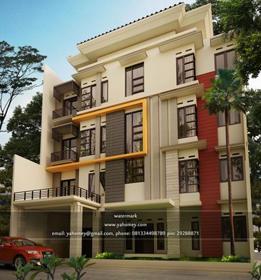 20 Gambar Desain Rumah Impian 4 Lantai Minimalis Model Terbaru