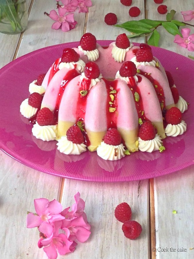 mousse-de-frambuesas, pistachos, vainilla, rasberry-tart