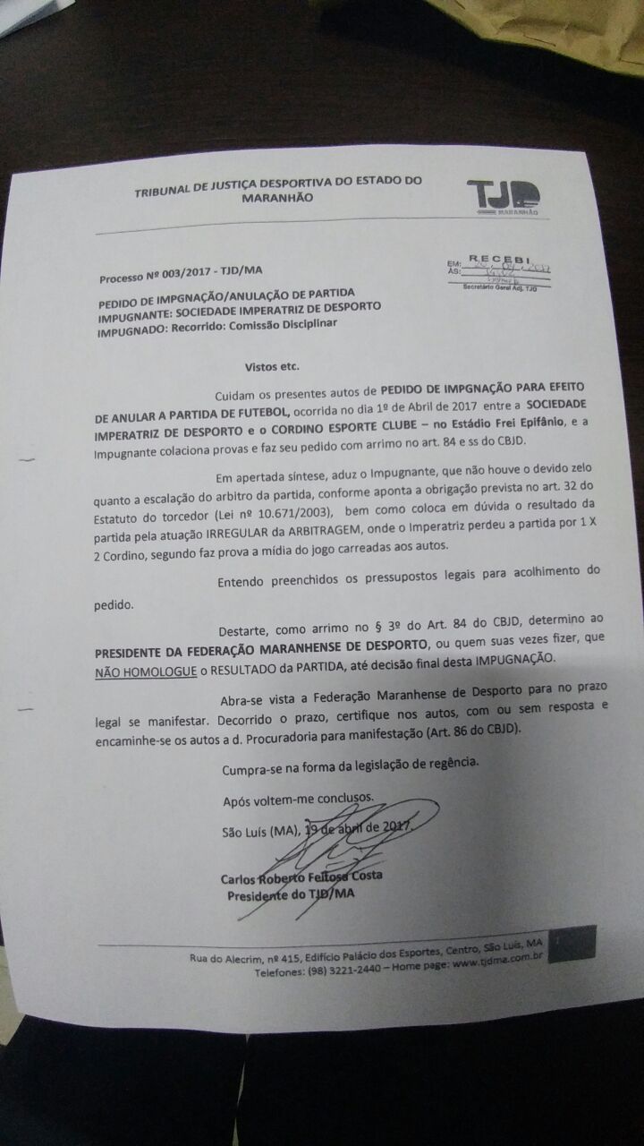 Próximo jogo do Cavalo de Aço pela Segunda Divisão do Estadual terá  ingresso a R$ 30 - Jornal Imperatriz