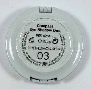 Labo Make-Up - Pure Flower Compact Eye-shadow Duo n.03 Olive green/Aqua green - descrizione Labo Make-Up - Pure Flower Compact Eye-shadow Duo n.03 Olive green/Aqua green - descrizione