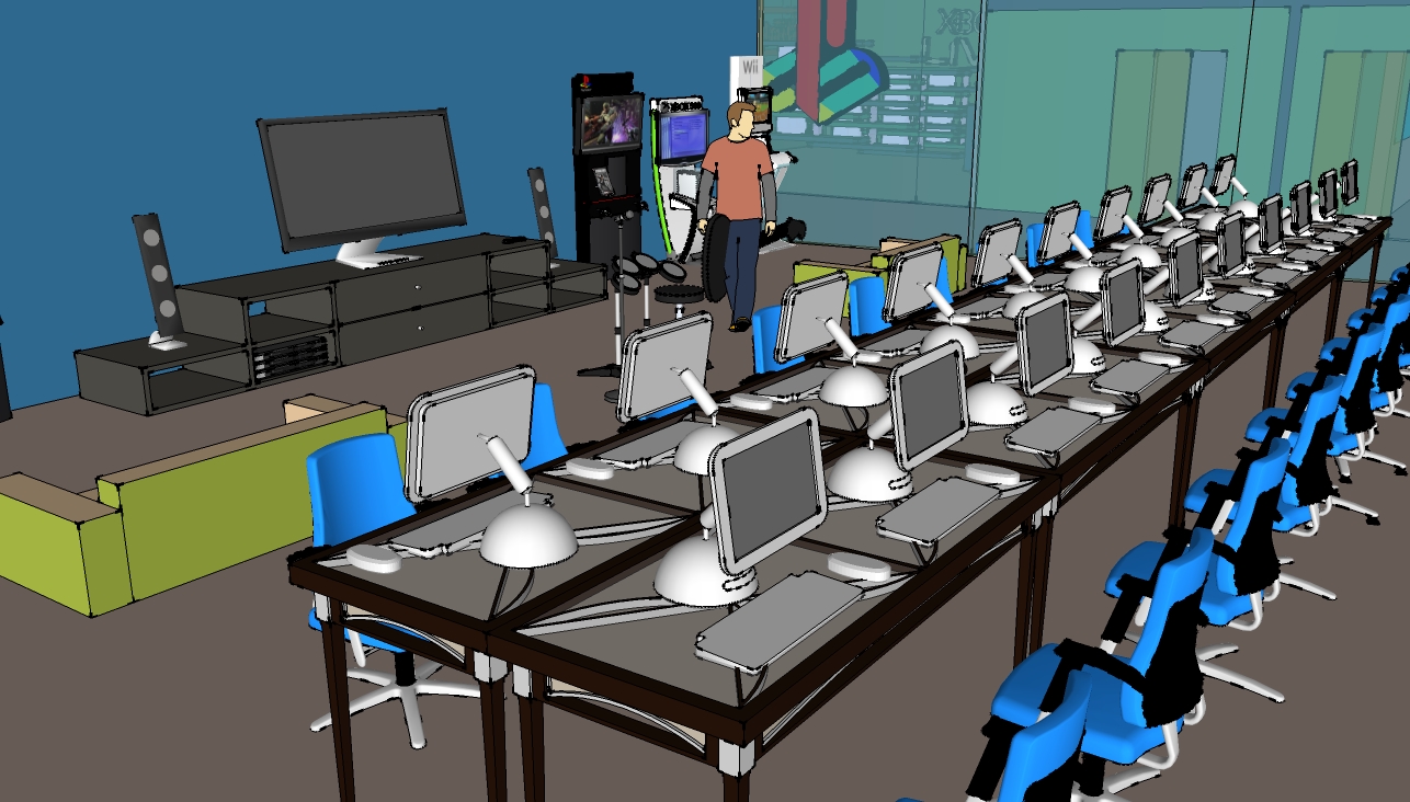 Jas On Vu Video Game center Habour Front Center design