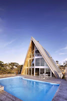 Beautifully A-Frame House Design Transformed Into A Residence That Feels Completely New Without Forgetting Its Roots