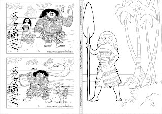Moana: Libro para Colorear para Imprimir Gratis. Moana: Libro para Colorear para Imprimir Gratis.