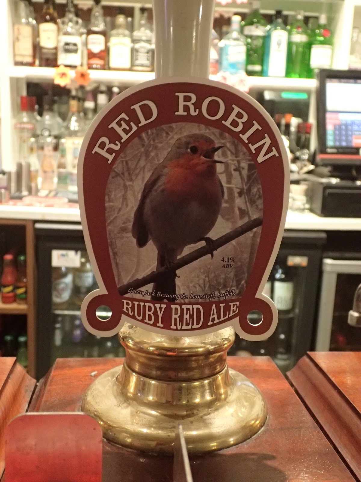 Birds and Beer BEER Longeared Owl and Red Robin