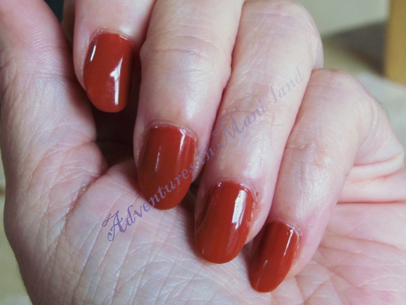Adventures in Maniland I'm Swatchin' You OPI Ginger Bells!