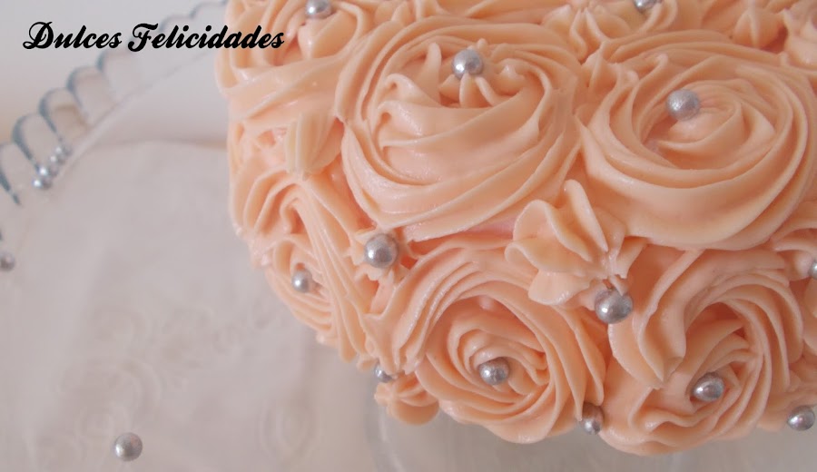 Tartas decoradas con buttercream