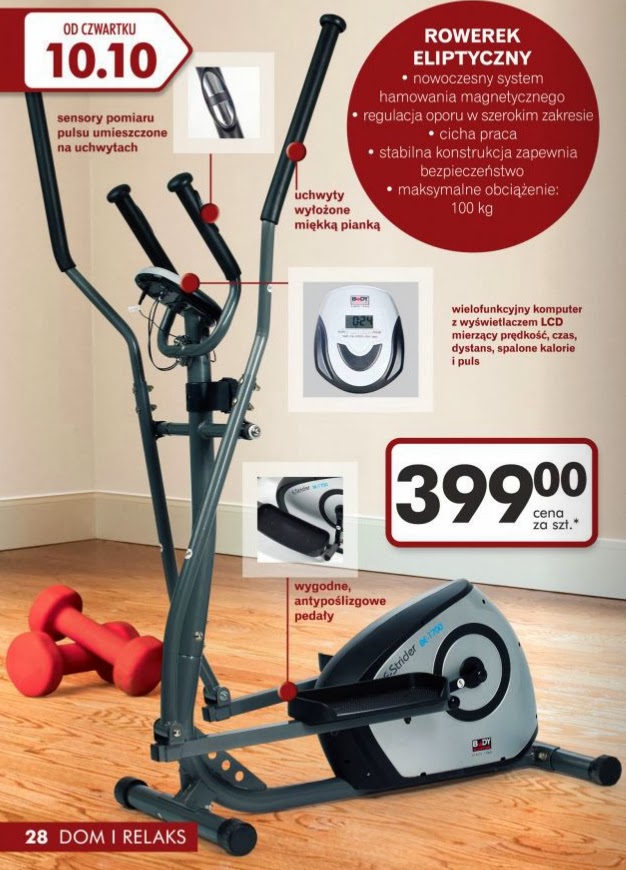 Testujemy produkty z Biedronki Rowerek Eliptyczny z Biedronki