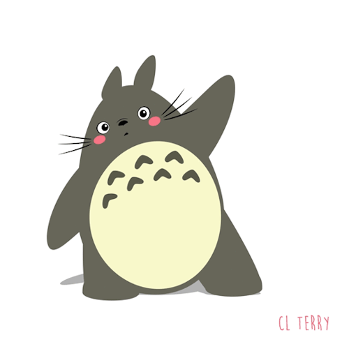 Totoro tańczący