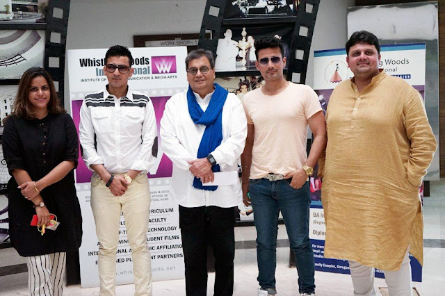 “Inspiration is within, one needs to identify it within themselves”, expressed the Meet Bros. and shared their learnings with the students of Whistling Woods International at the 5th Veda session “Inspiration is within, one needs to identify it within themselves”, expressed the Meet Bros. and shared their learnings with the students of Whistling Woods International at the 5th Veda session