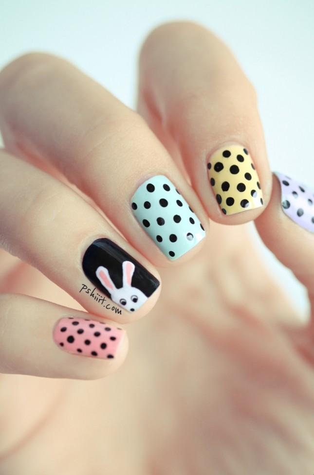 Rabbit nail ideas!