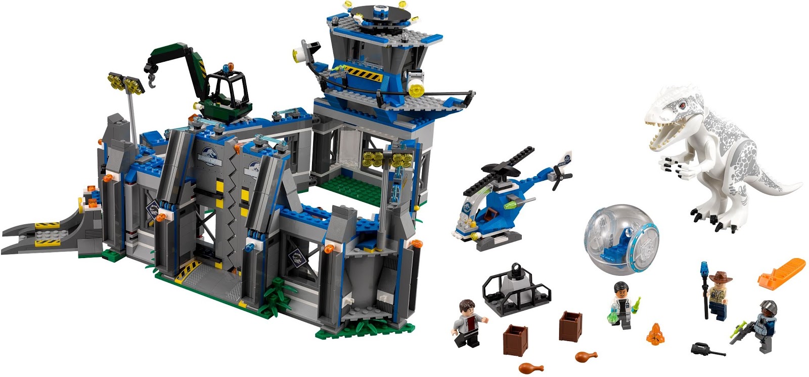 Review Lego Jurassic World Indominus Rex Breakout The Test Pit