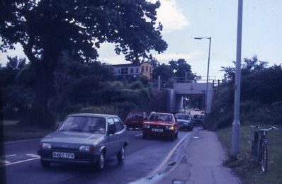 L416 on railtour at Newgate Lane bridge