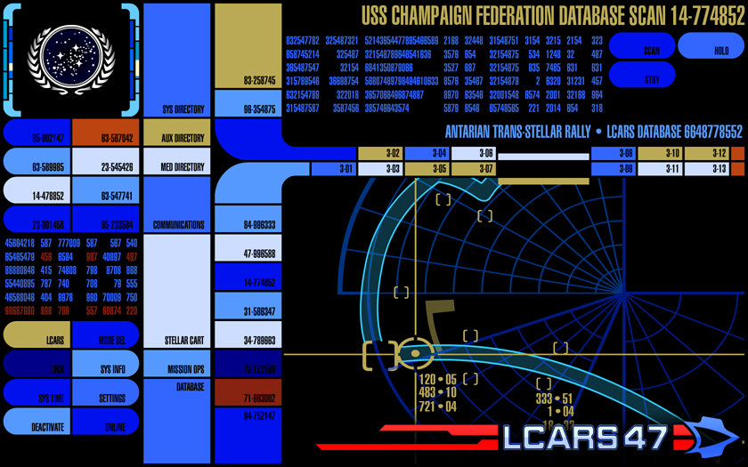 LCARS 47: New Database Files
