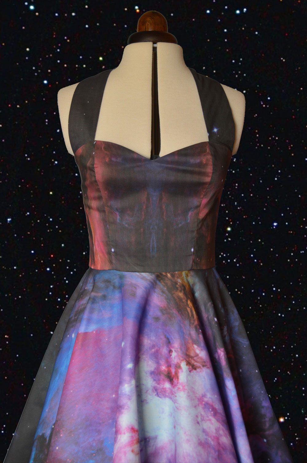 Cyanide Kiss Galaxy dress
