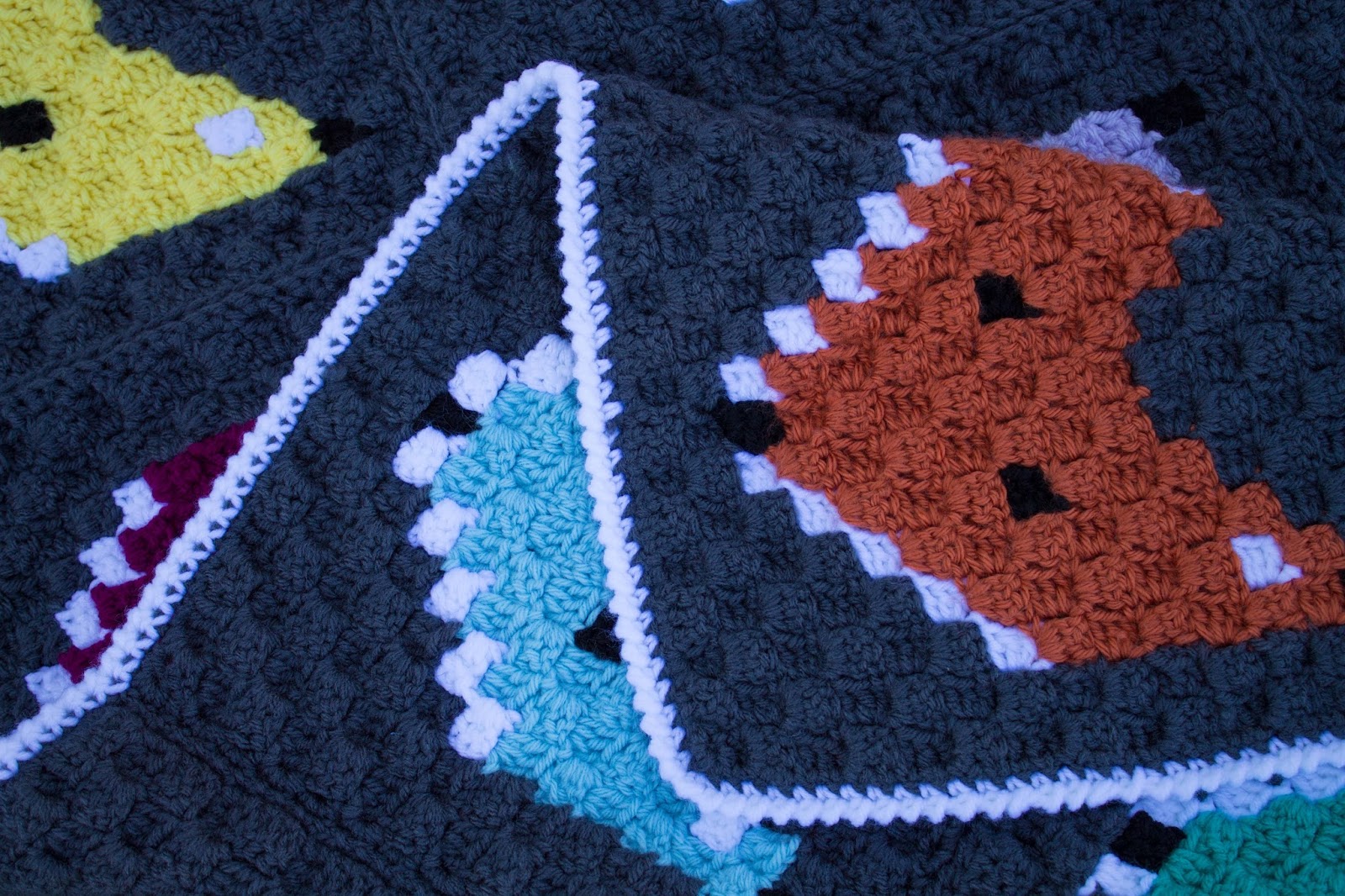 Free Pattern C2c Fox Block Blanket Thefriendlyredfox Com
