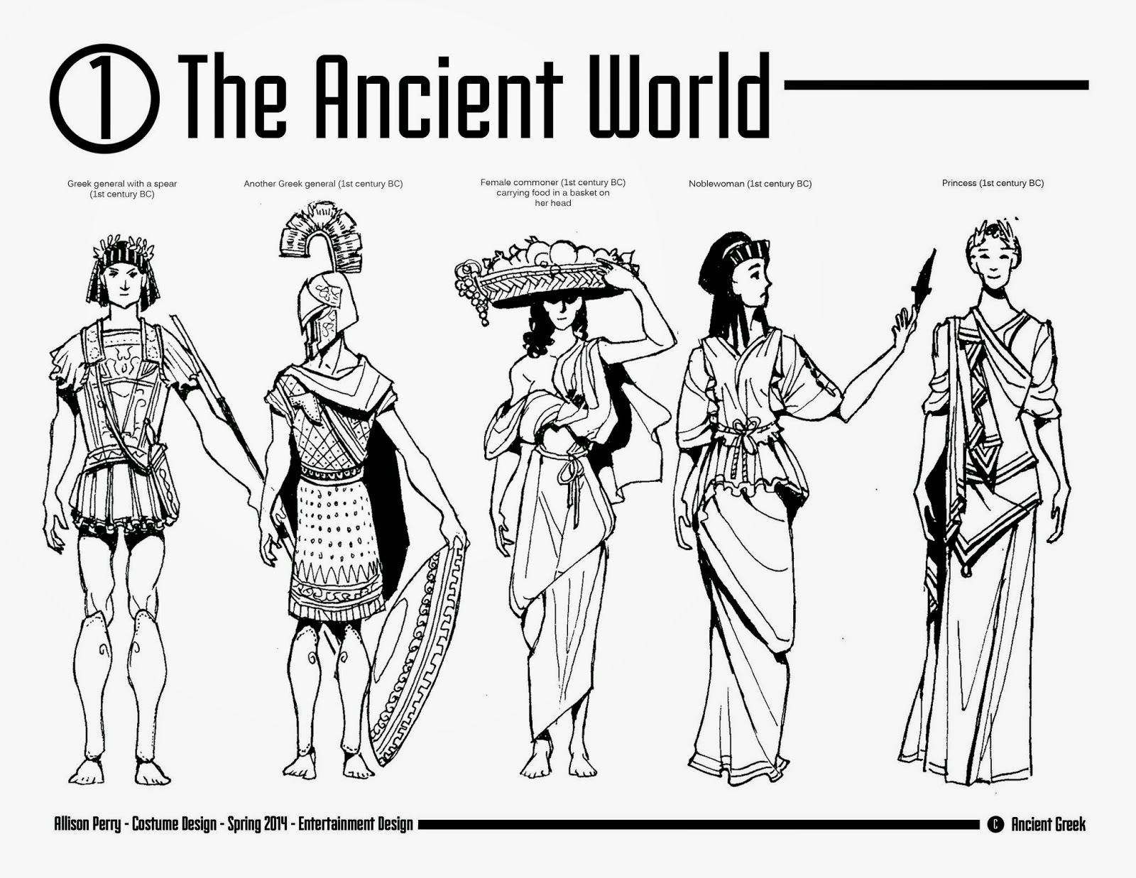 Costume Design Research Book Allison Perry