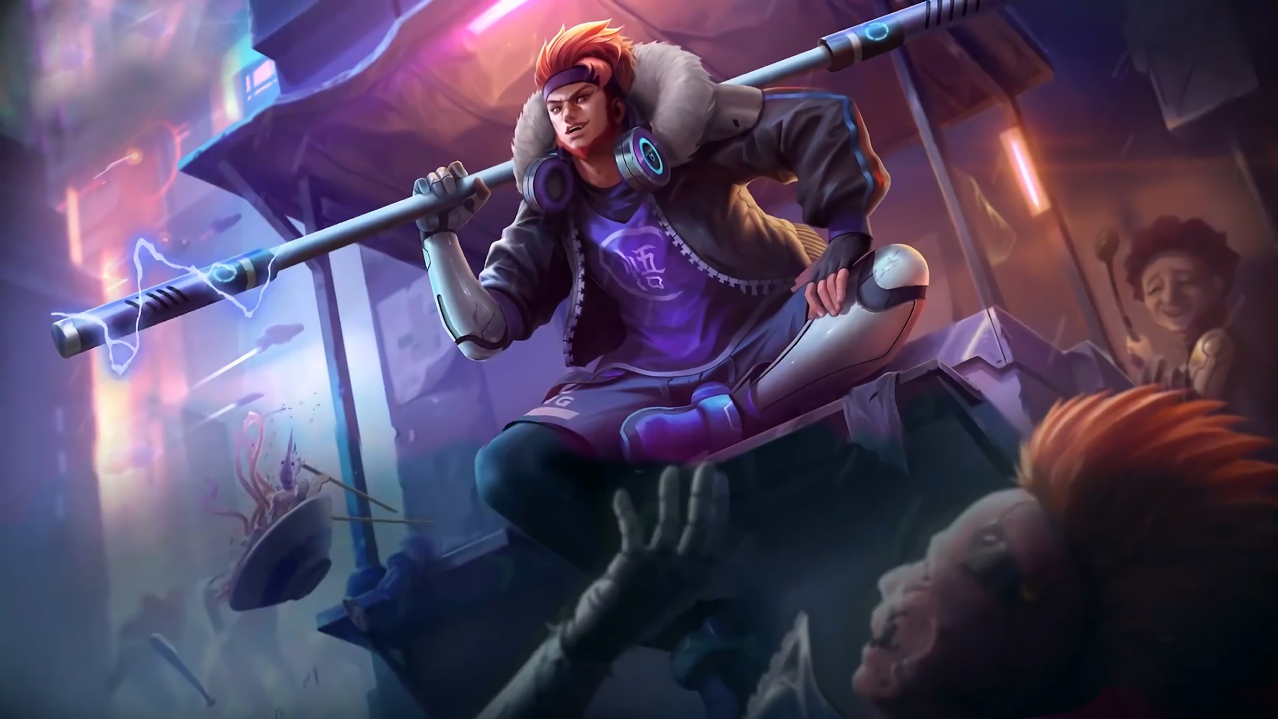 Sun, Street, Legend, Skin, Mobile Legends, 4K, #156 Wallpaper