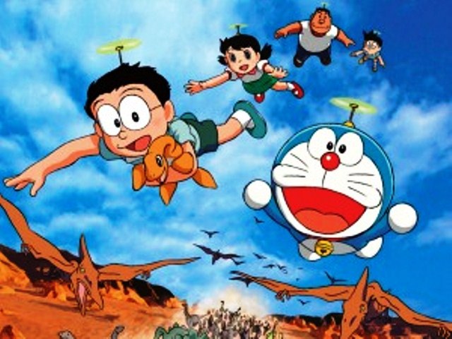 Petualangan Seru Nobita Doraemon Negeri Angin Gambar Danbo
