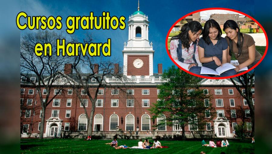 Cursos online gratuitos impartidos por la Universidad de Harvard El