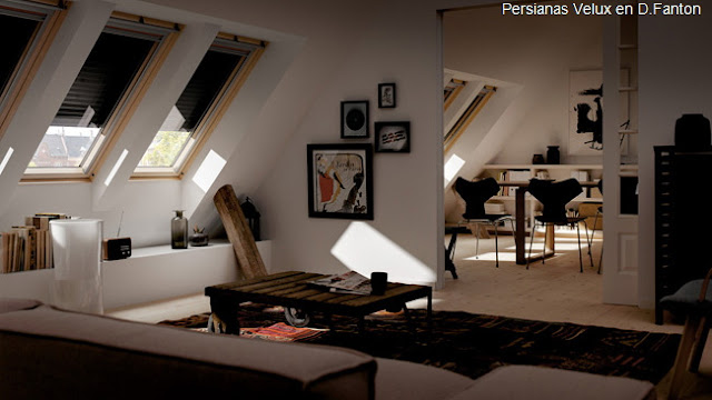 Controla la luz de tus ventanas de tejado Velux con dFanton