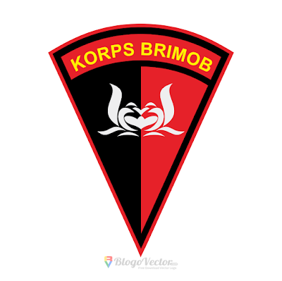 Korps Brimob Polri Logo Vector